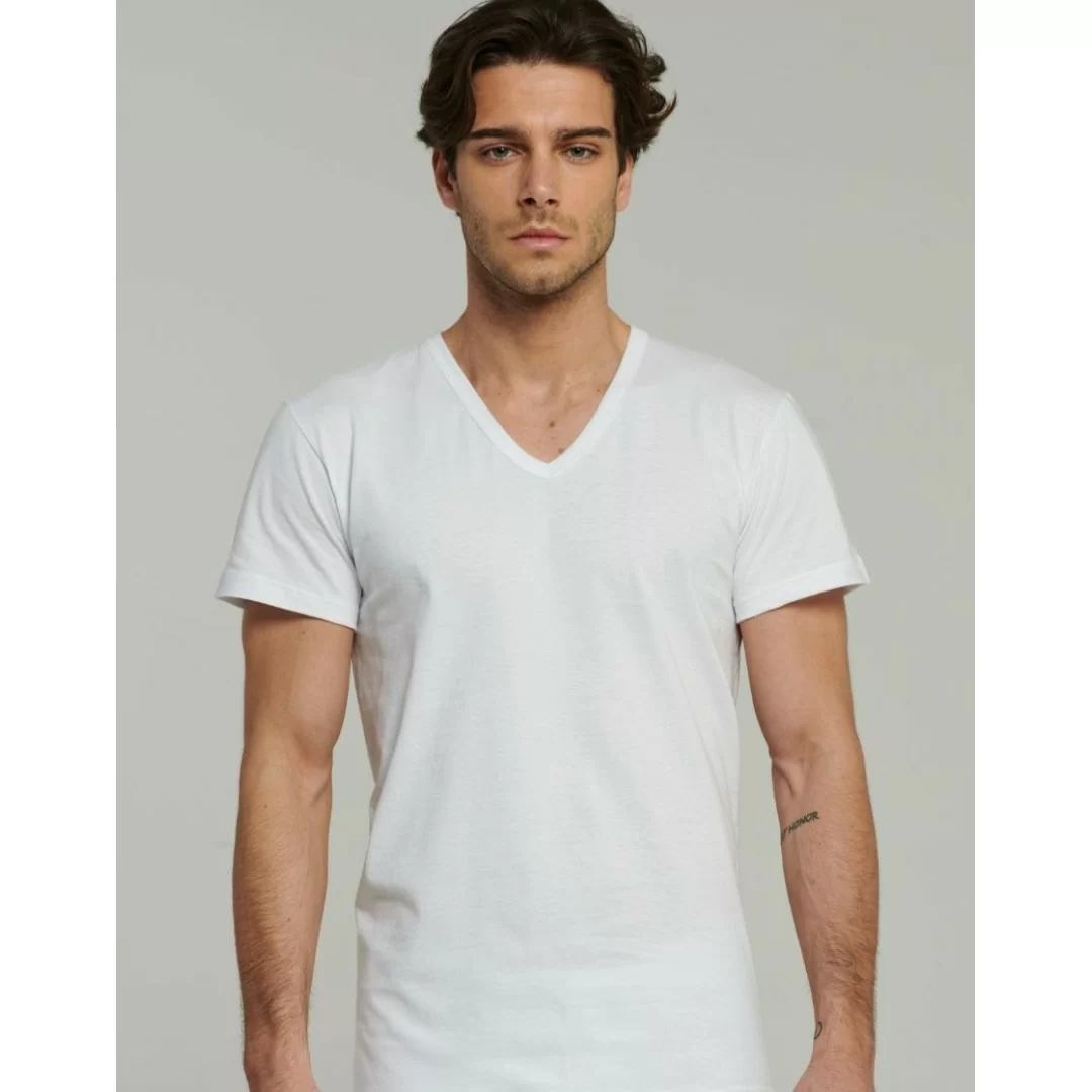T Shirt Intima Uomo Kissimo art. WT112 Scollo V