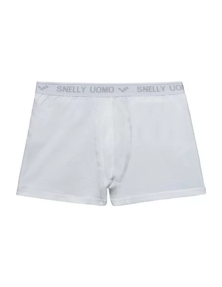 Boxer Uomo Cotone Snelly art. U110E Elasticizzato set 3 pezzi
