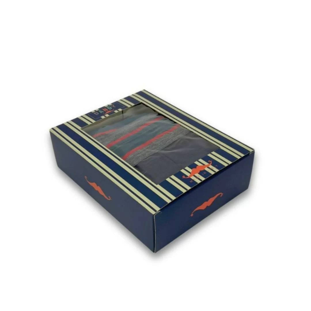 Boxer Uomo Cotone Dandy art. 277 BF Tripack 2