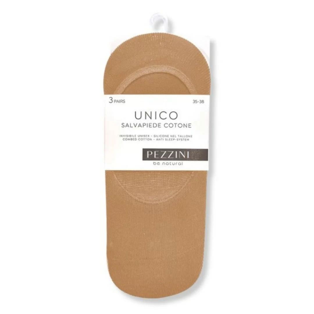 Sottopiede Pezzini art. MCZ-107 Cotone set 3 paia