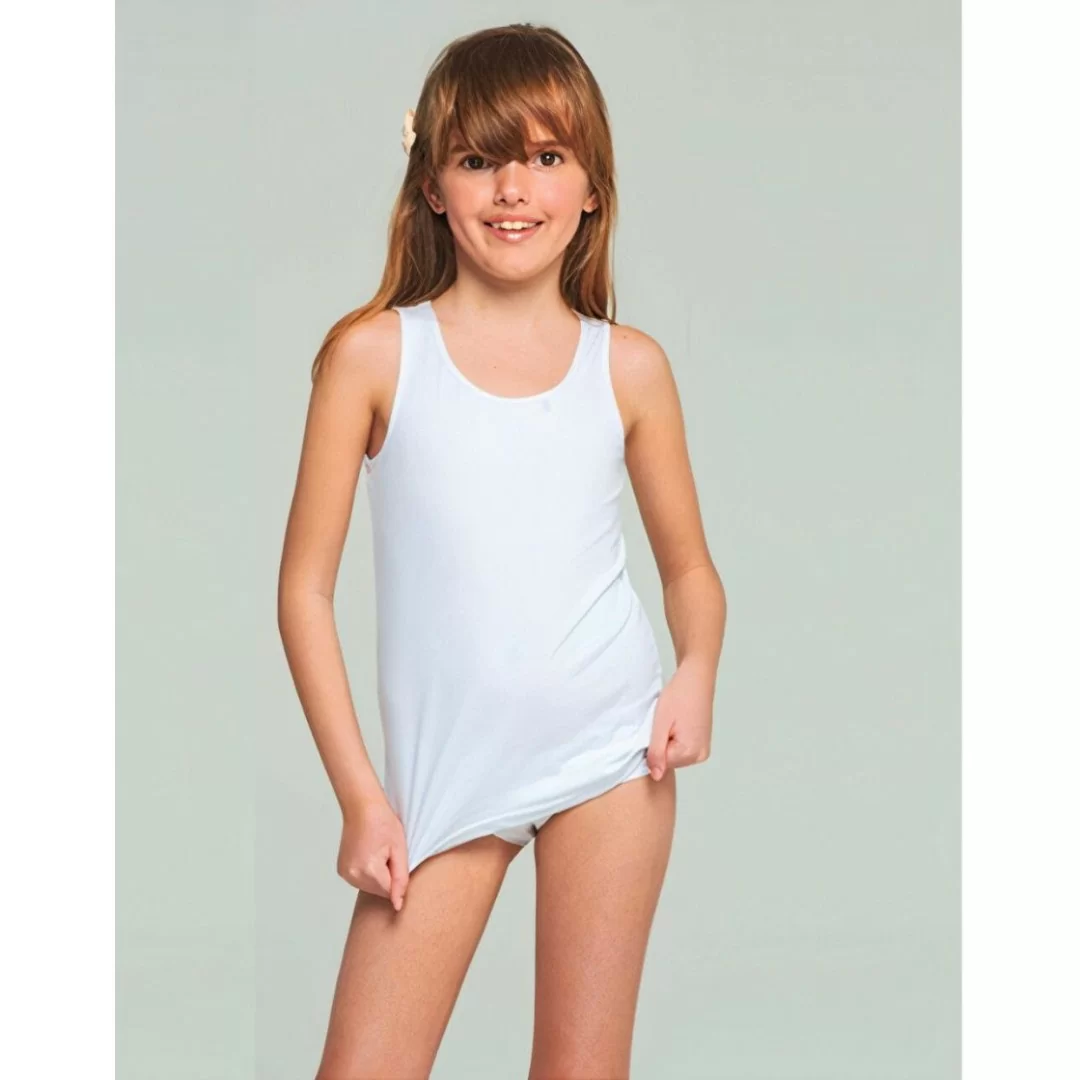 Canotta Bambina Spalla Larga Kissimo art. PB197...