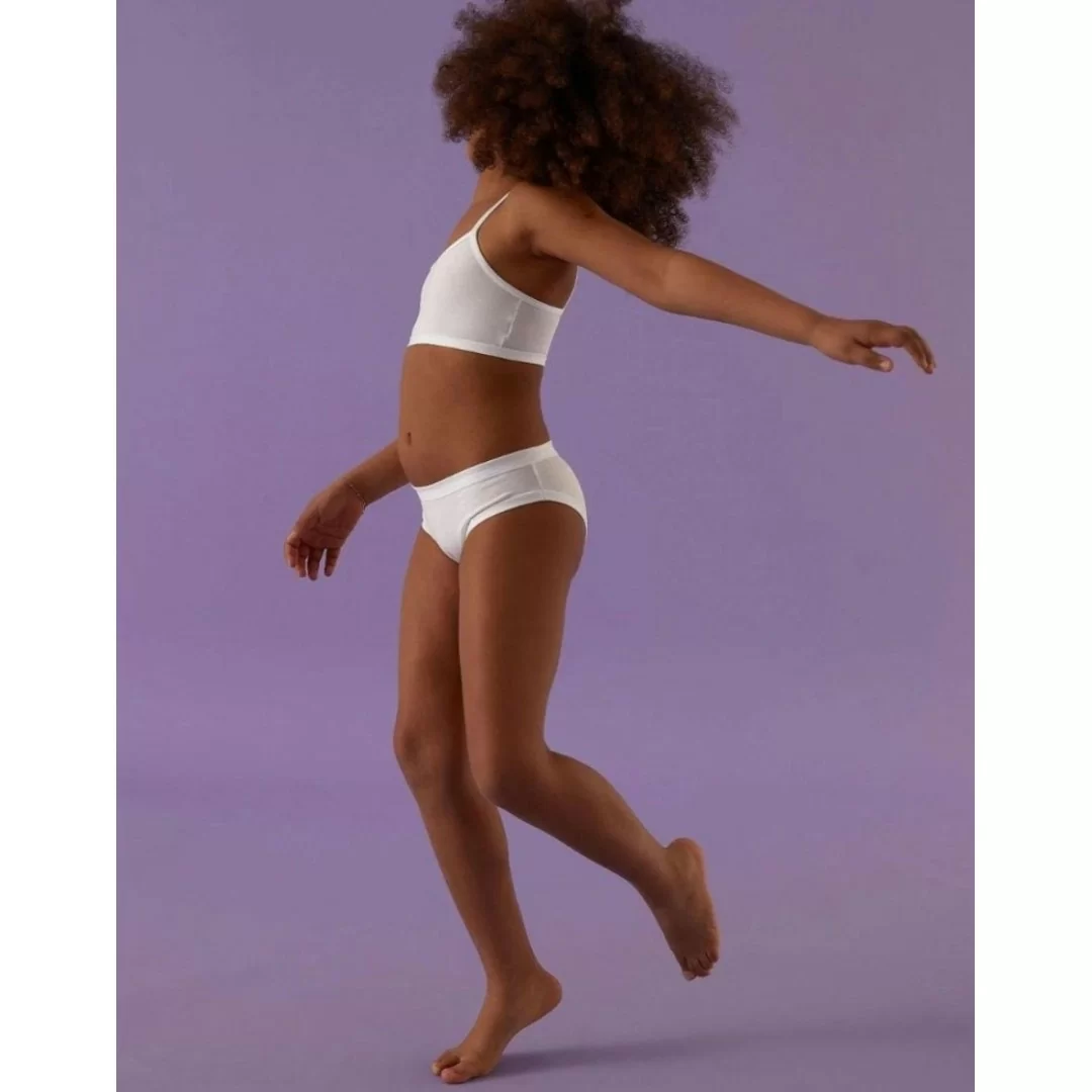 Slip Bambina Jadea art. 176 Cotone Bianco 3 pezzi