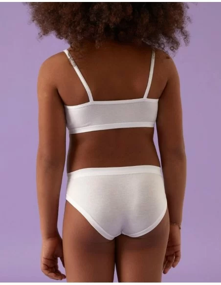 Slip Bambina Jadea art. 176 Cotone Bianco 3 pezzi