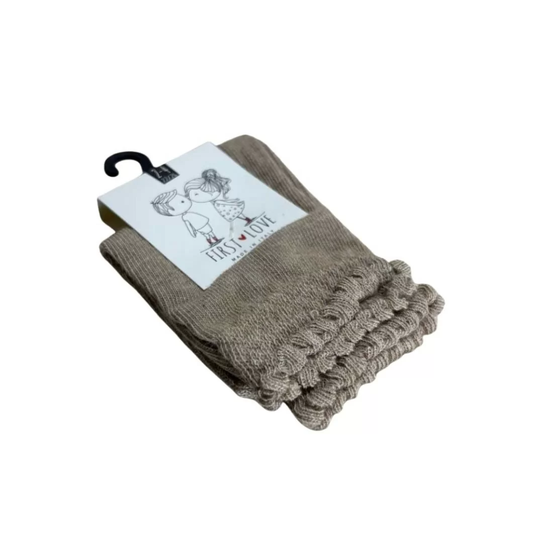 Calzini Bambina First Love art. 251/P Tris Caldo Cotone