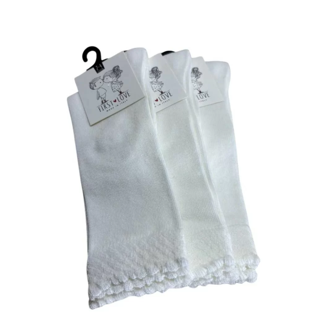 Calzini Bambina First Love art. 252/G Tris Caldo Cotone 2