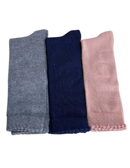 Calzini Bambina First Love art. 350/G Tris Caldo Cotone