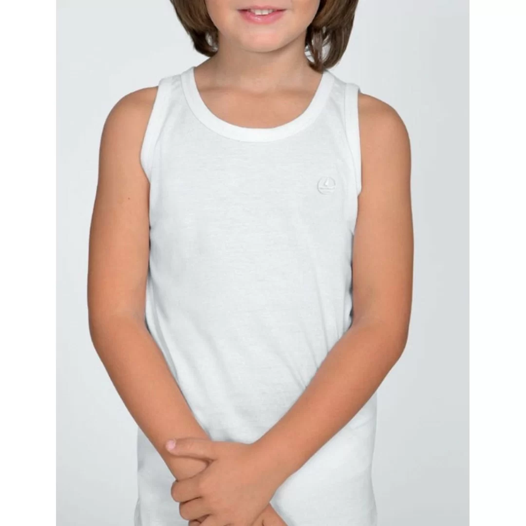 Canotta Bimbo Spalla Larga Navigare art. 13021 set 3 pezzi 2