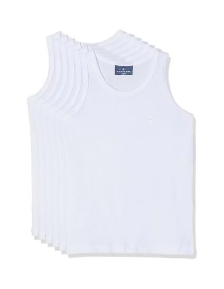 Canotta Bimbo Spalla Larga Navigare art. 13021 set 3 pezzi