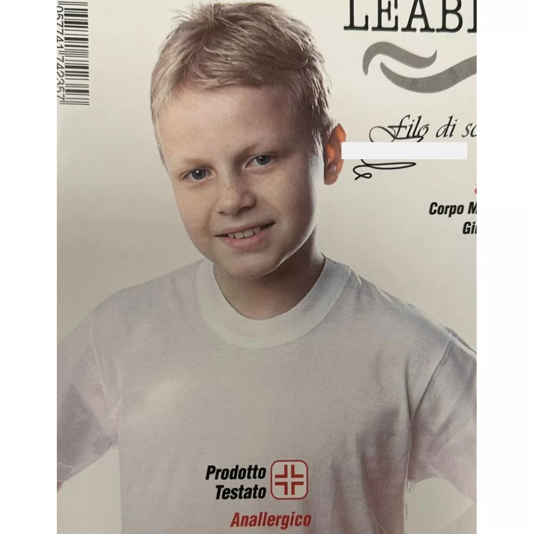 T Shirt Bambino Leable art. 1441 Girocollo...