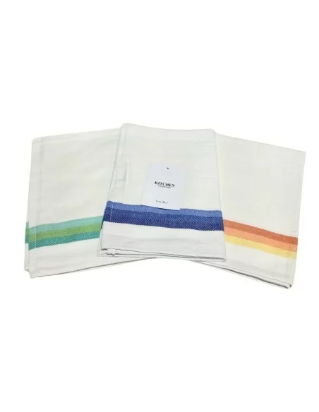 Strofinaccio Cucina LineaBlu art. Spigato set 6 pezzi