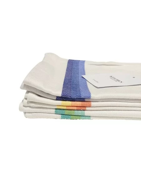 Strofinaccio Cucina LineaBlu art. Spigato set 12 pezzi