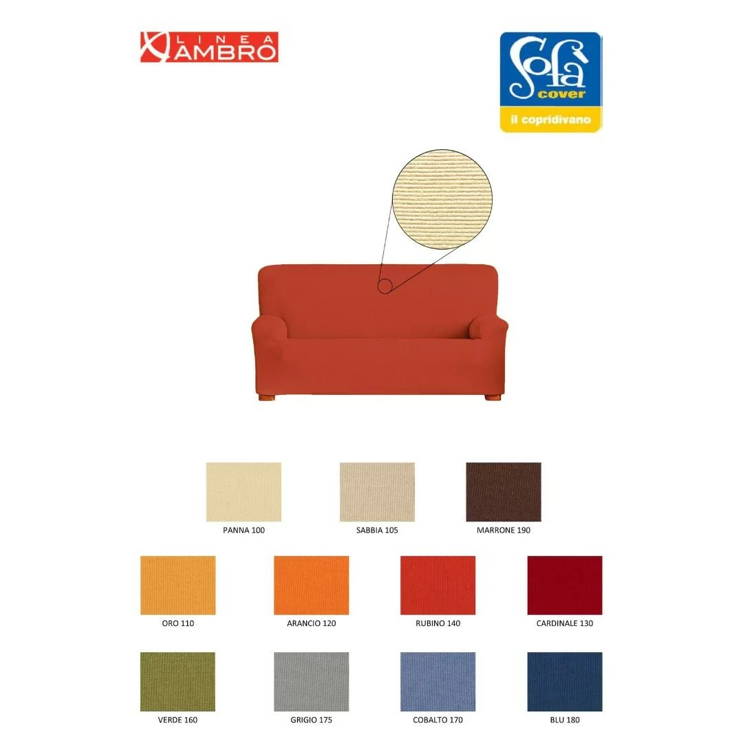 Copri Poltrona Elasticizzato Linea Ambro art. Sofa... 2