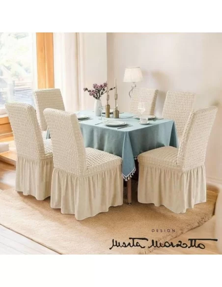 Coprisedia Con Volant Marta Marzotto art. Oriente