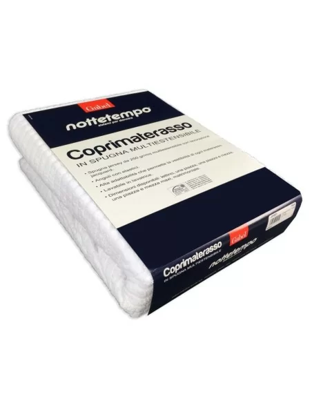 Coprimaterasso Gabel Con Angoli Elasticizzati art. Nottetempo Spugna