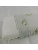 Guanciale Memory Aloe Vera Saponetta 50x80cm H15cm