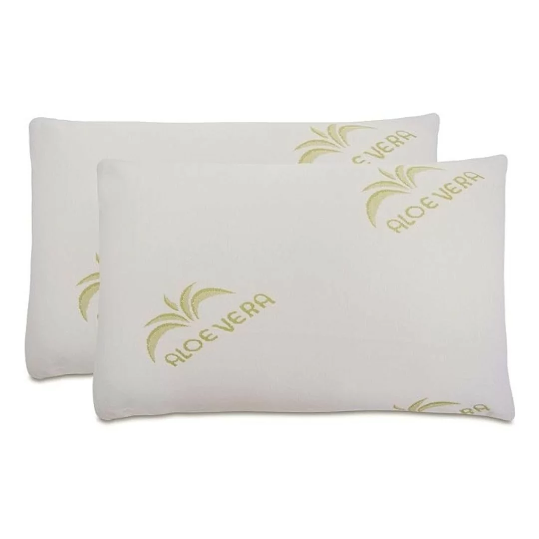 Guanciale Memory Aloe Vera Saponetta 50x80cm H15cm