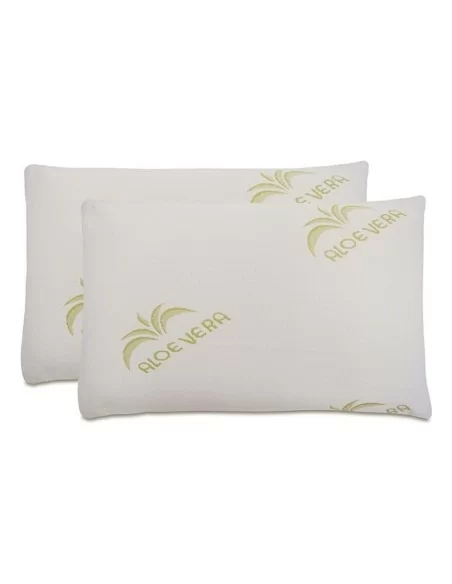 Guanciale Memory Aloe Vera Saponetta 50x80cm H15cm