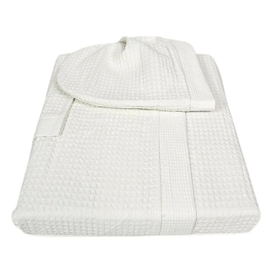 Accappatoio Personalizzato Bianco Nido d'ape Marta...