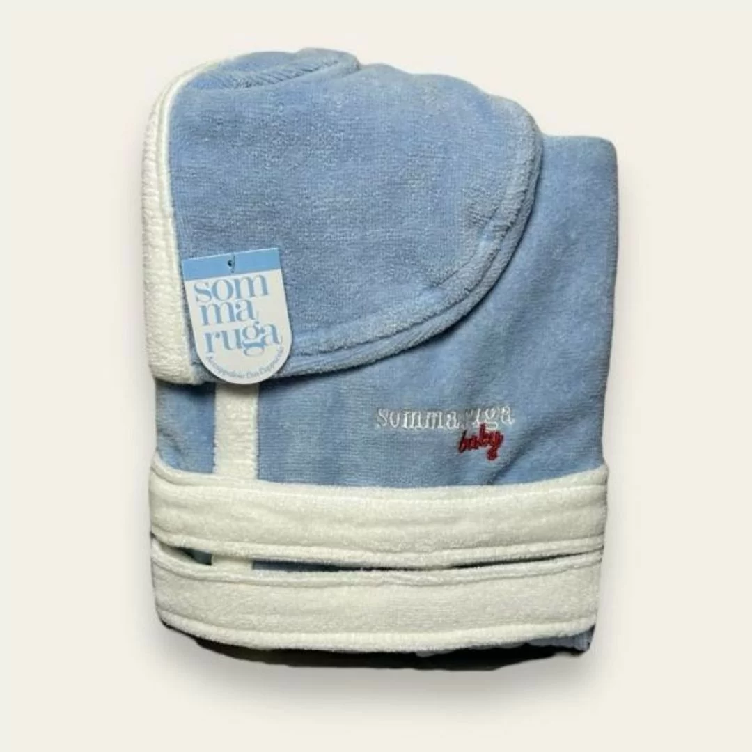 Accappatoio Bambino Spugna Sommaruga art. S100/M 300gr/mq