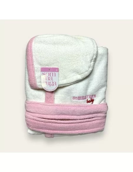 Accappatoio Bambina Spugna Sommaruga art. S100/M 300gr/mq