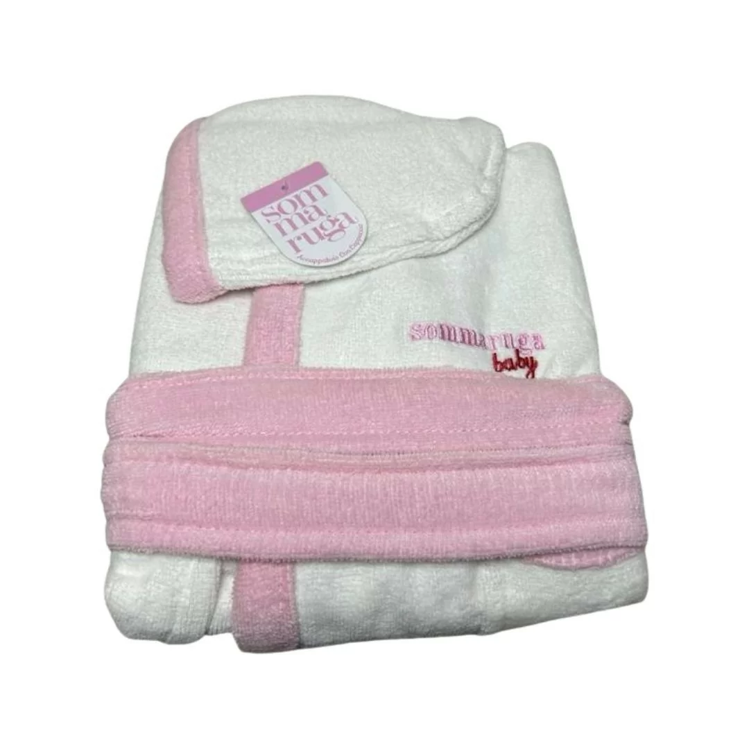 Accappatoio Bambina Spugna Sommaruga art. S100/M 300gr/mq 2