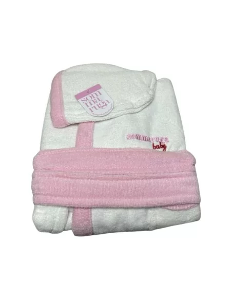 Accappatoio Bambina Spugna Sommaruga art. S100/M 300gr/mq