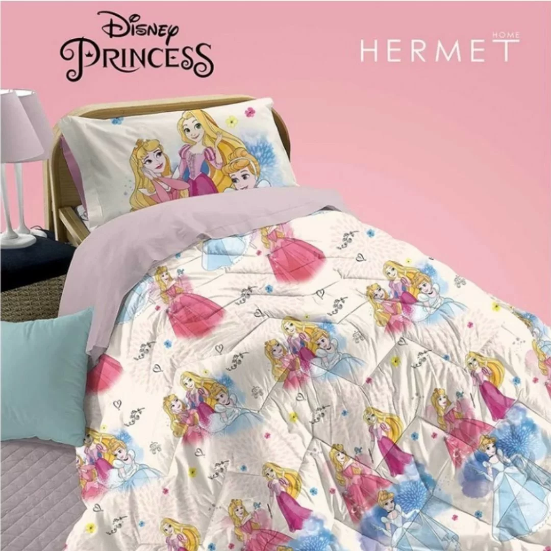 Copriletto Trapuntato Singolo Hermet art. Princess Cotone 2
