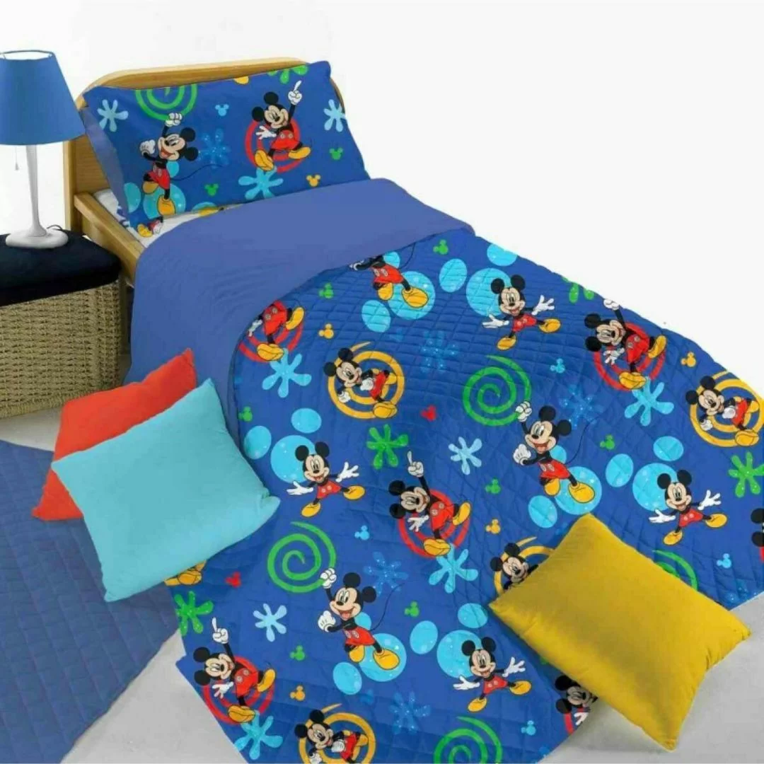 Copriletto Trapuntato Singolo Hermet art. Mickey Mouse... 2