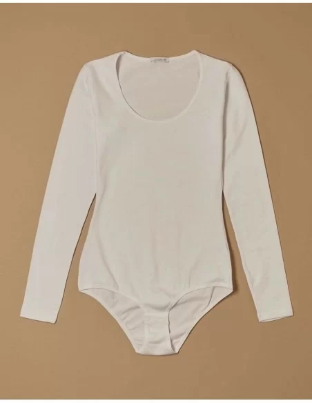 Body Donna Manica Lunga Jadea art. 4154 Scollo Lollo
