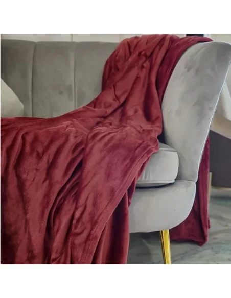 Plaid Singolo Fancy Home art. Lugano Coral