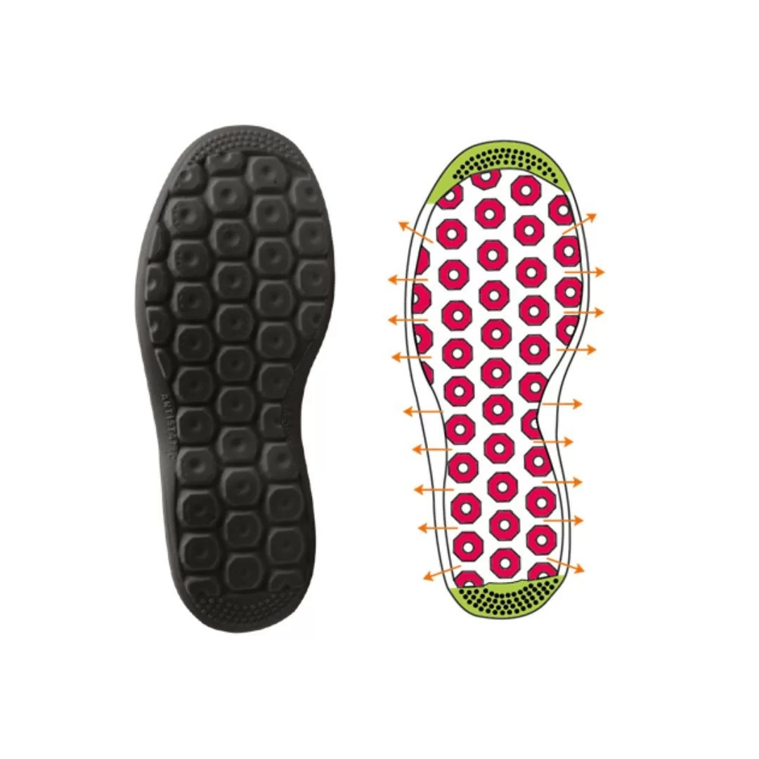 Scarpa Antinfortunistica Cuoco art. SETA S2 Nera