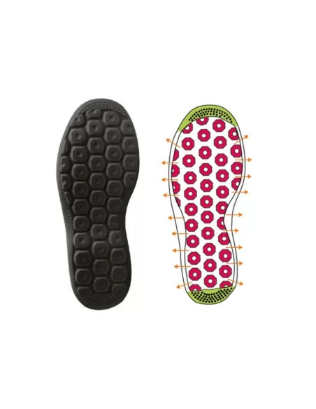 Scarpa Antinfortunistica Cuoco art. SETA S2 Nera