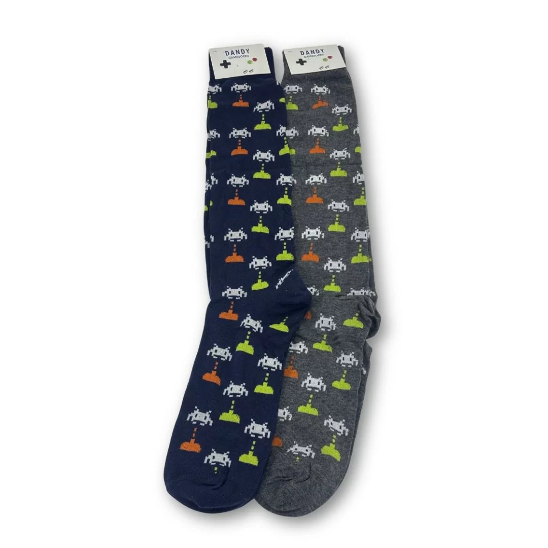 Calza Uomo Fantasia Lunga Dandy art. Gamesocks...