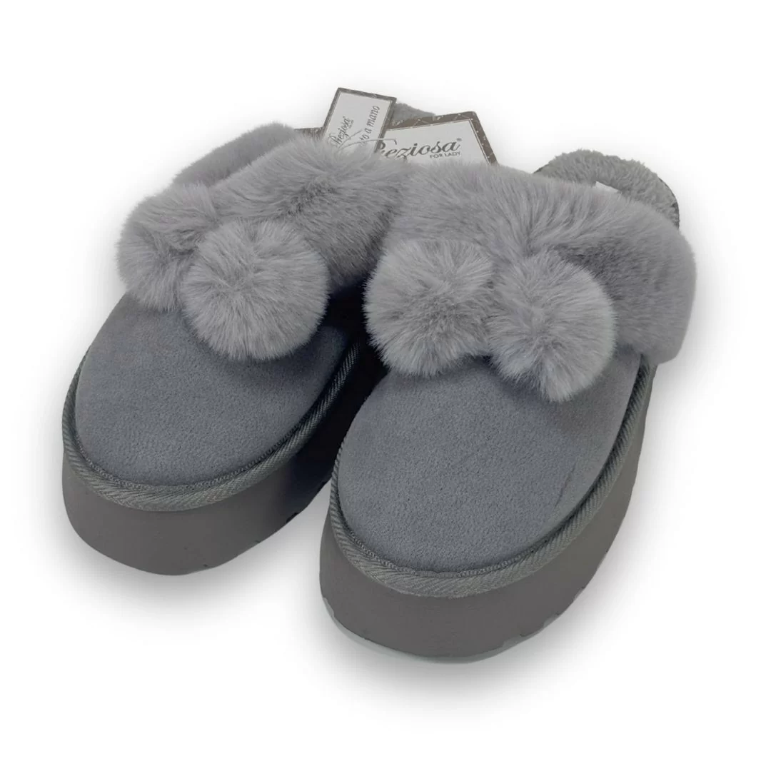 Pantofola Donna Invernale Preziosa Home art. 0282