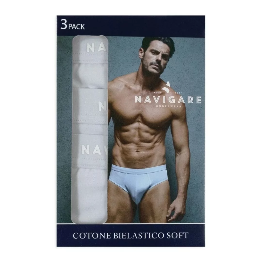 Slip Uomo Navigare art. 100T Tripack Cotone 2