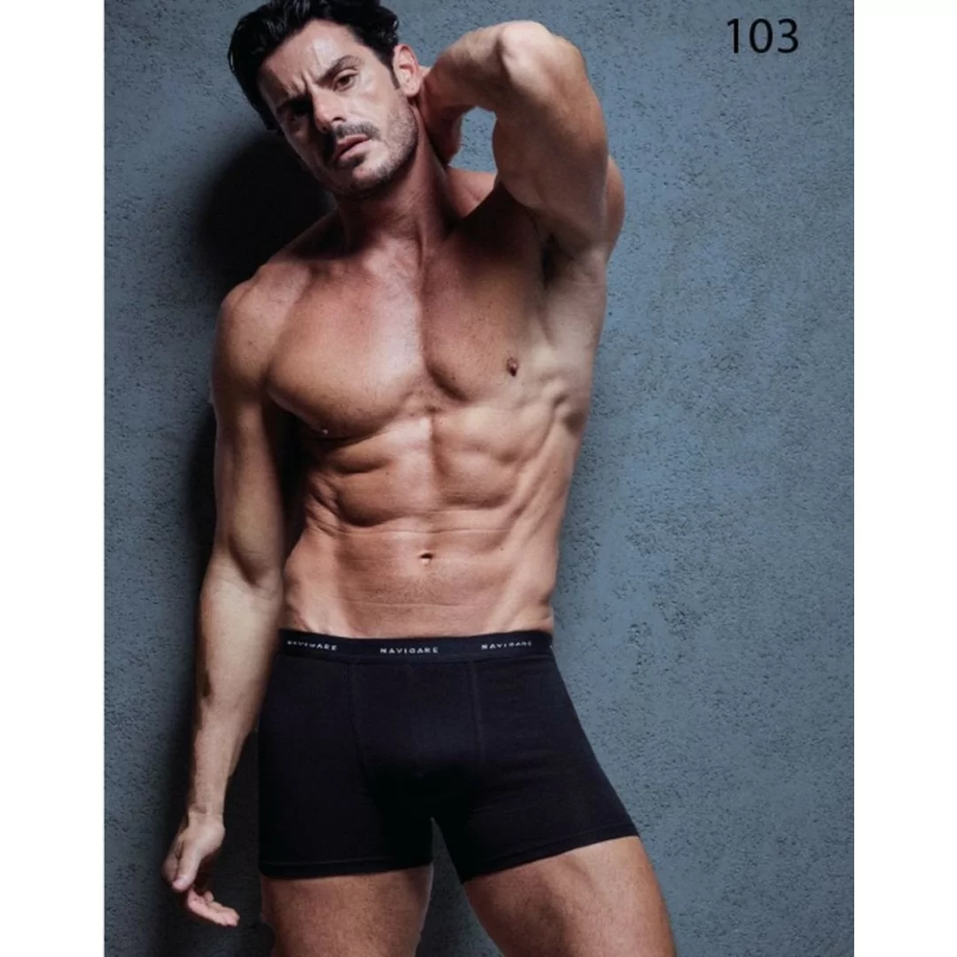 Boxer Uomo Navigare art. 103T Tripack Cotone Bielastico