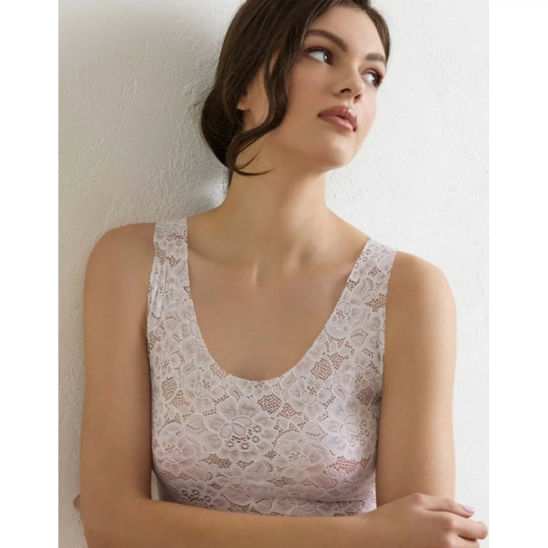 Canottiera Donna Pizzo Jadea art. 8024 Taglio...