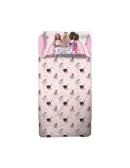 Completo Letto Singolo Puro Cotone Hermet art. Barbie