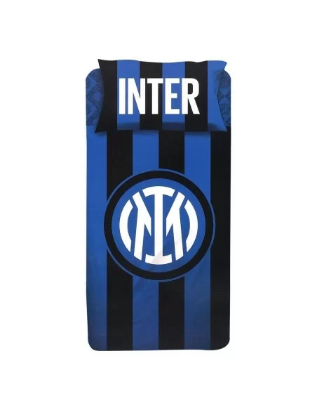 Completo Letto Singolo Puro Cotone Inter Ufficiale