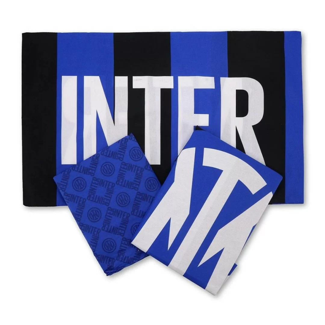 Completo Letto Singolo Puro Cotone Inter Ufficiale 2