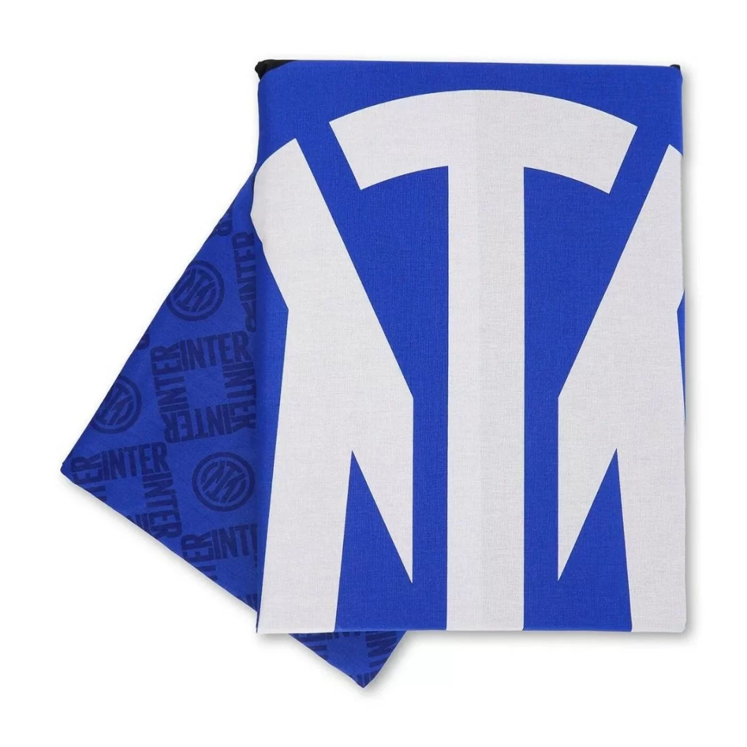 Completo Letto Singolo Puro Cotone Inter Ufficiale