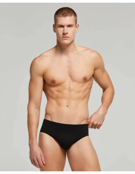 Slip Uomo Pompea art. Seamless Microfibra Piquet