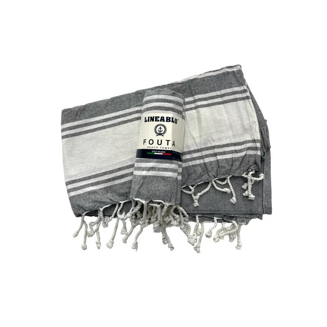 Telo Mare Fouta art. Mediterraneo LineaBlu 90x170cm in...