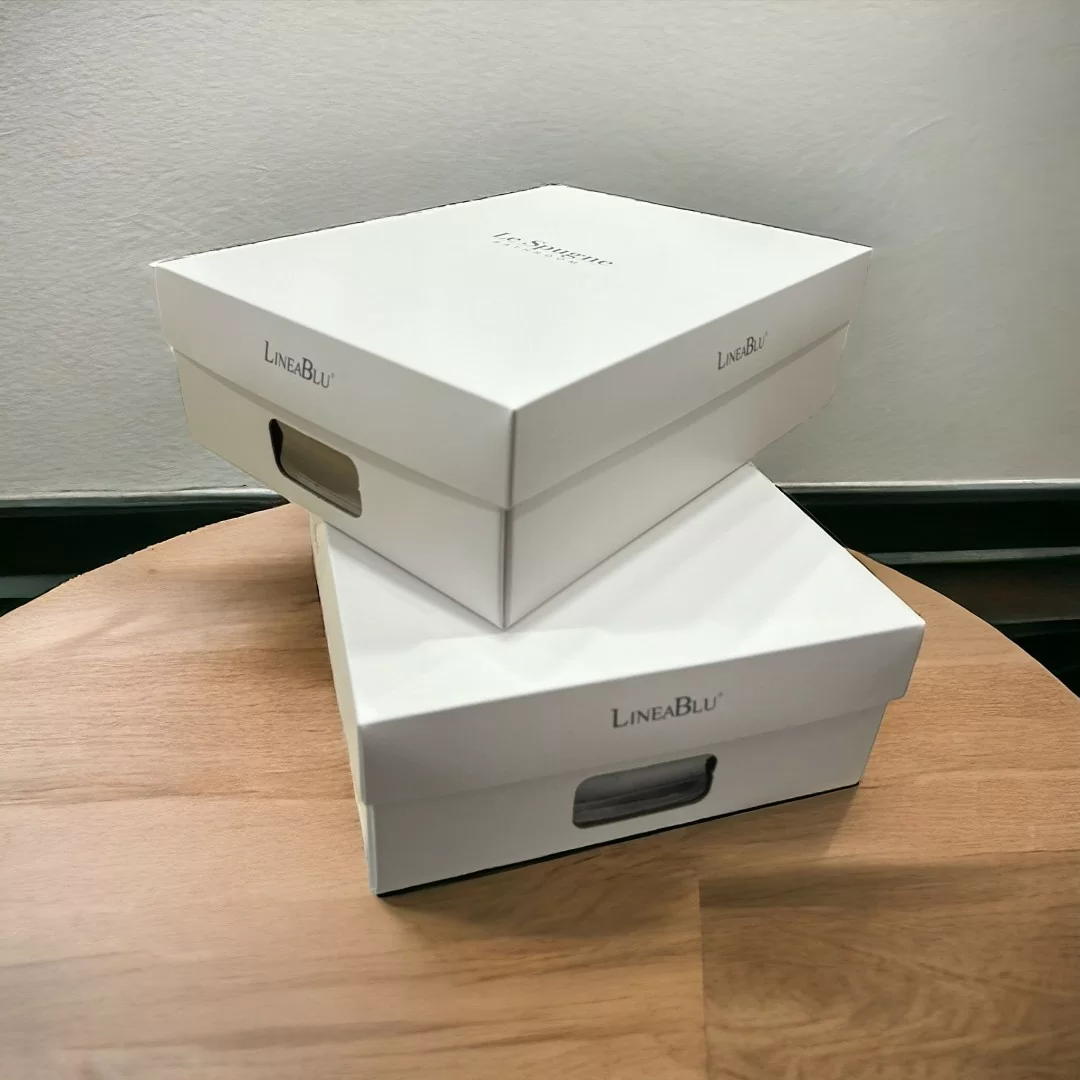 Scatola Regalo in Cartone LineaBlu Accappatoi e Asciugamani