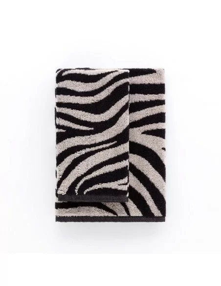 Coppia Asciugamani Spugna Linea Oro art. Zebra 450gr/mq