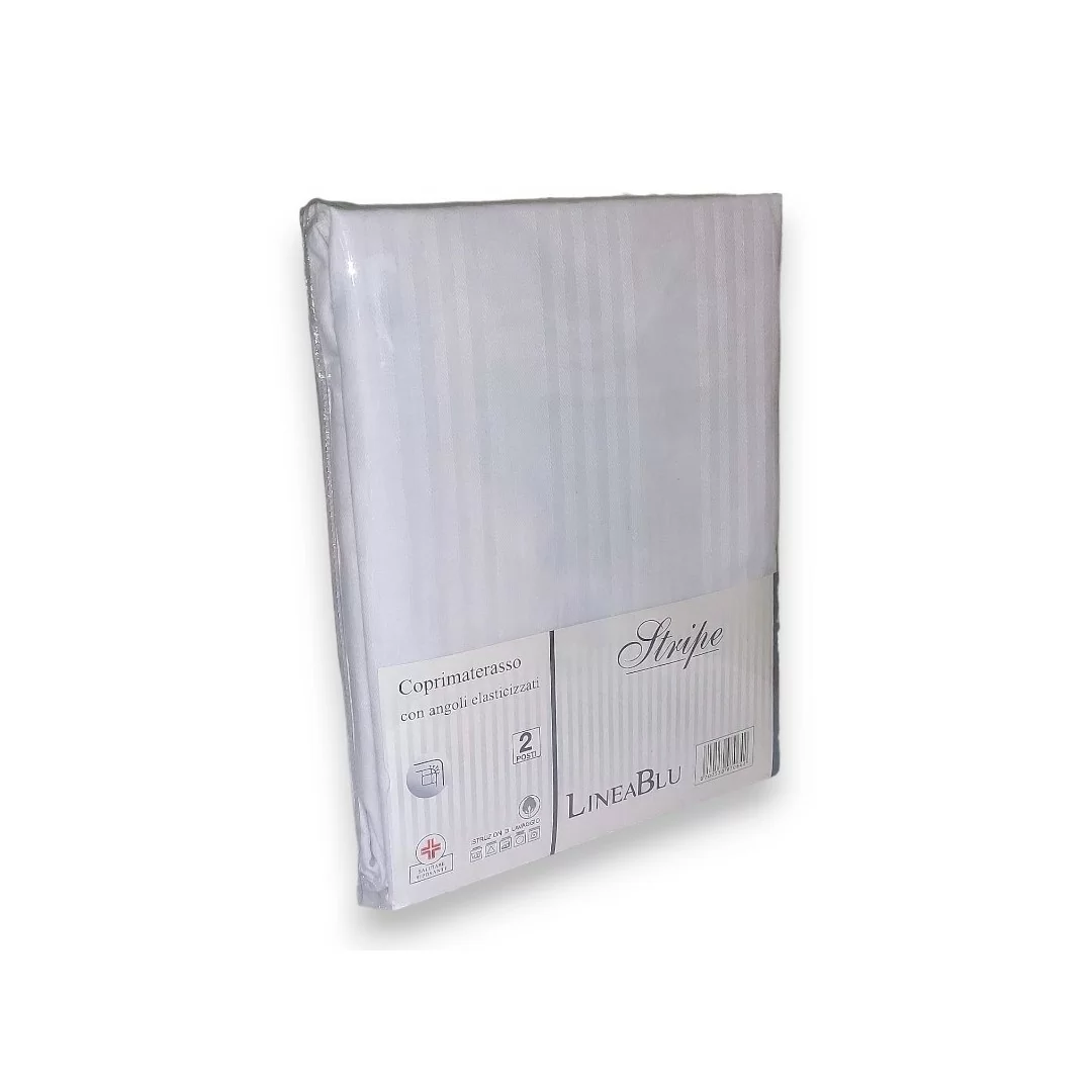 Coprimaterasso in Cotone Con Angoli...