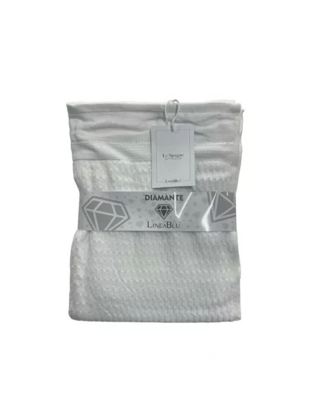 Tris Asciugamani Bagno LineaBlu Diamante