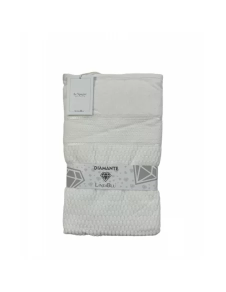 Tris Asciugamani Bagno LineaBlu Diamante