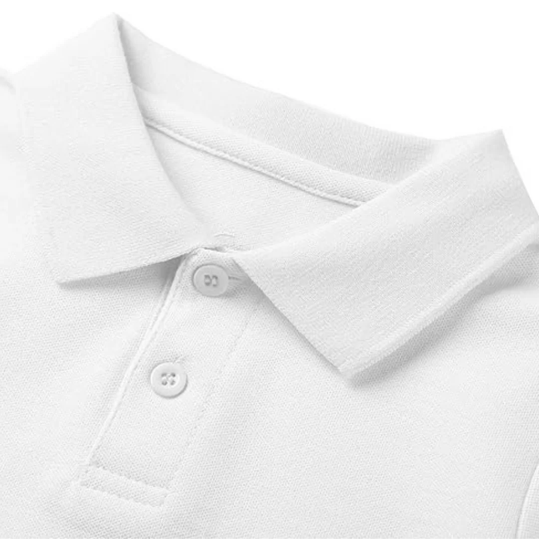 Polo Manica Corta Scuola Unisex 100% Cotone