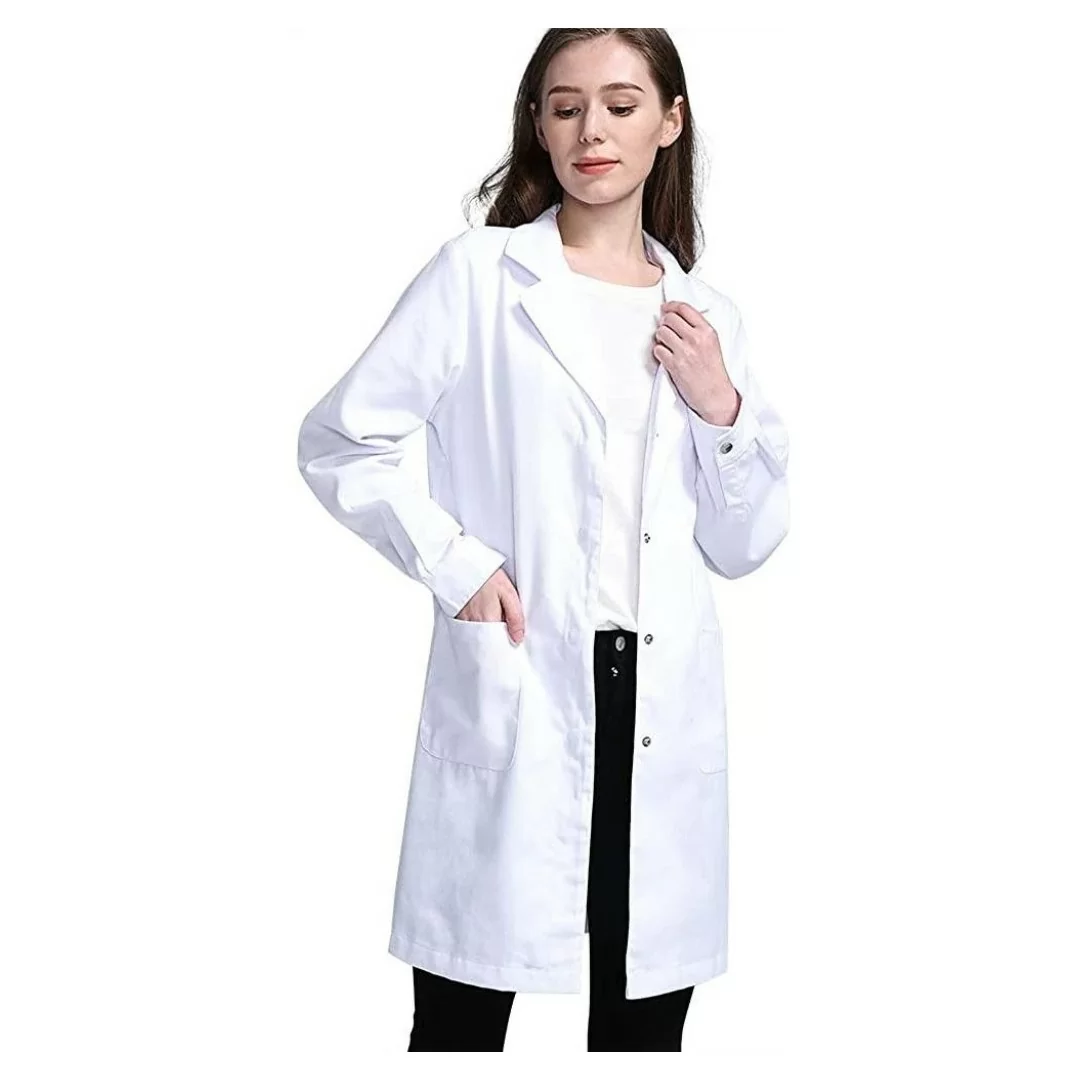 Camice Laboratorio Lavoro Donna a Manica Lunga